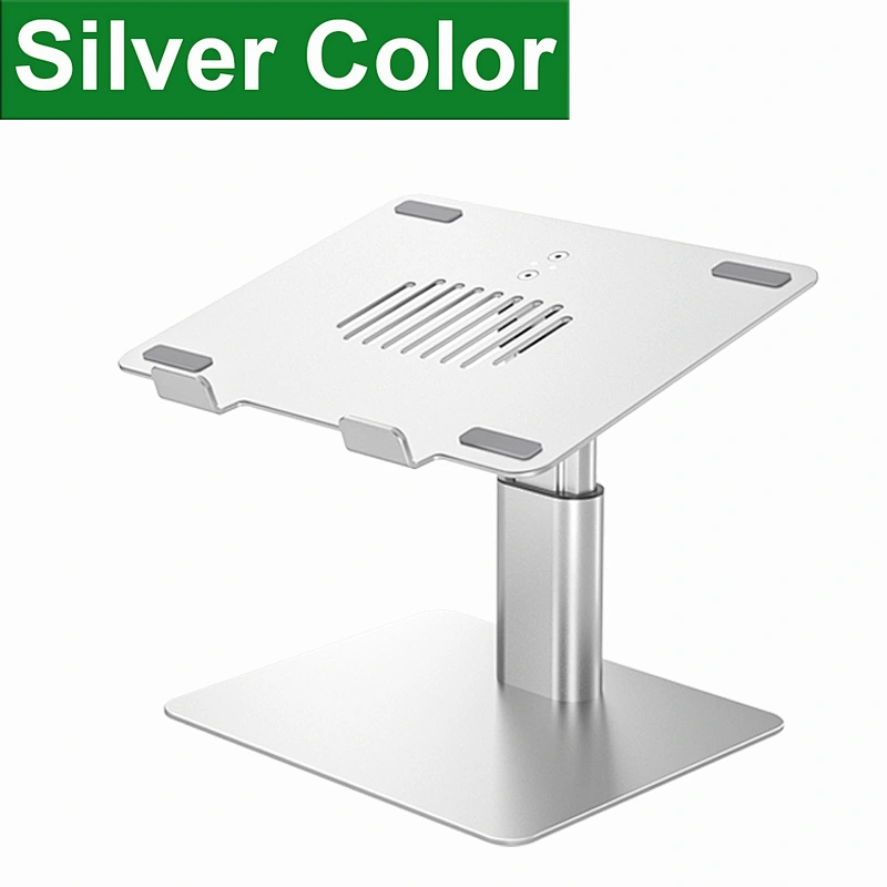 Ergonomic design height angle adjusted detachable metal sturdy laptop stand aluminium adjustable